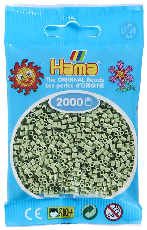 Produktbild: HAMA Mini-Perlen 2000 Stck. Eukalyptus