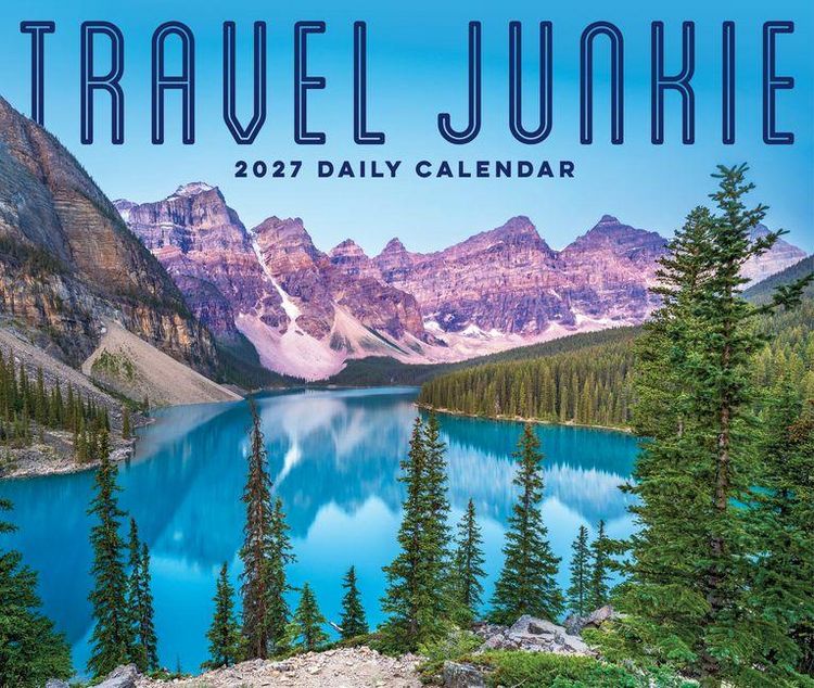 Produktbild: Travel Junkie 2027 5.4 X 6.2 Box Calendar