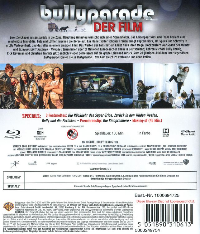 Produktbild: Bullyparade - Der Film
