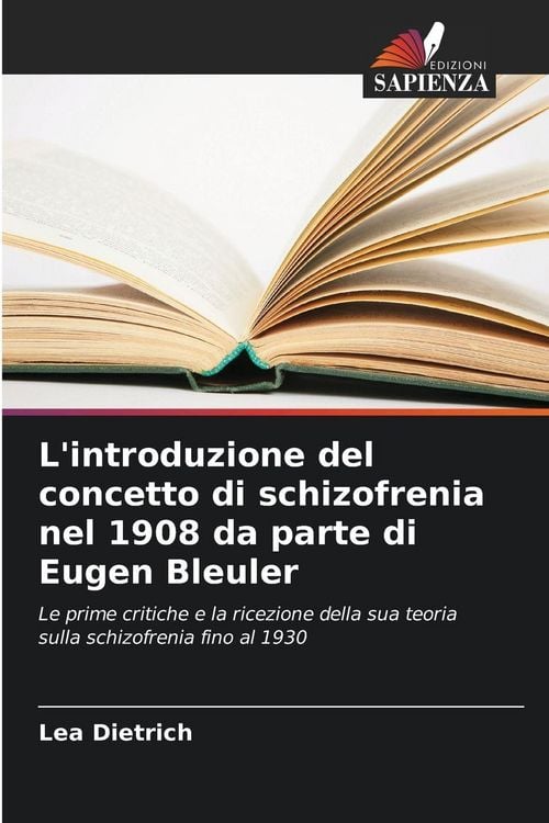 Produktbild: L'introduzione del concetto di schizofrenia nel 1908 da parte di Eugen Bleuler