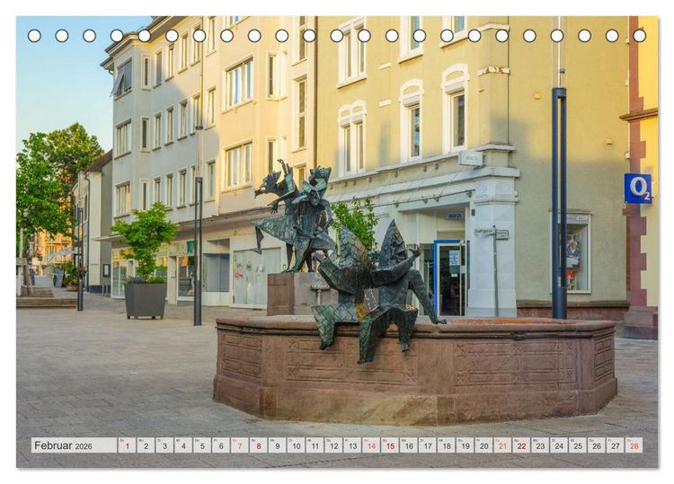 Produktbild: Offenburg Impressionen (Tischkalender 2026 DIN A5 quer), CALVENDO Monatskalender
