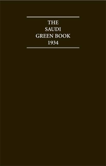 Produktbild: The Saudi Green Book 1934
