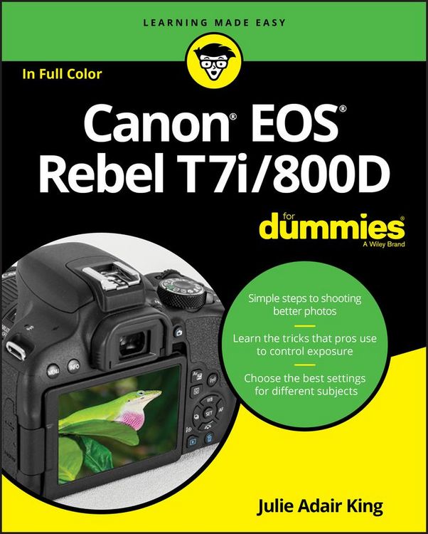 Produktbild: Canon EOS Rebel T7i/800D for Dummies