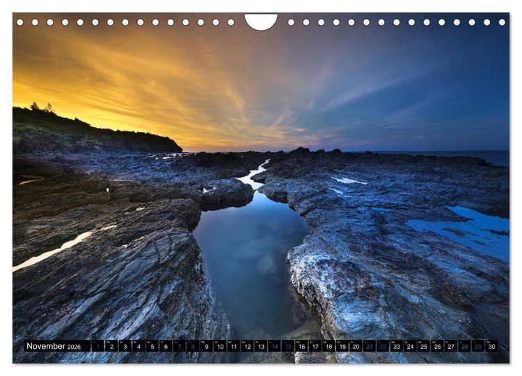 Produktbild: Magische Farbspiele der Natur (Wandkalender 2026 DIN A4 quer), CALVENDO Monatskalender