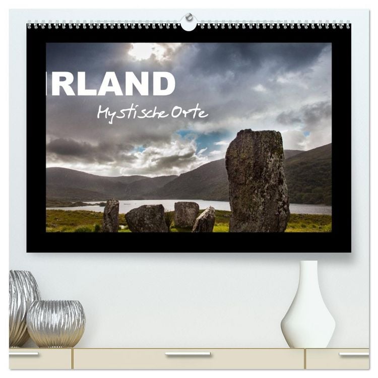 Produktbild: IRLAND - Mystische Orte (hochwertiger Premium Wandkalender 2026 DIN A2 quer), Kunstdruck in Hochglanz