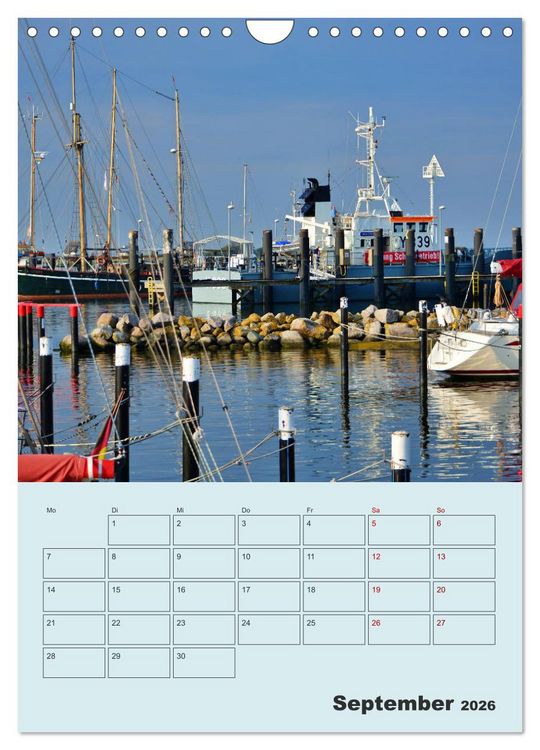 Produktbild: Moin Heiligenhafen (Wandkalender 2026 DIN A4 hoch), CALVENDO Monatskalender