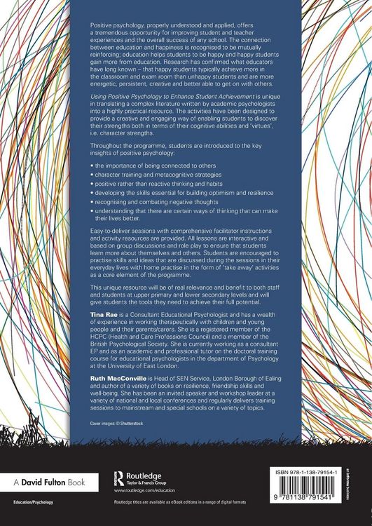 Produktbild: Using Positive Psychology to Enhance Student Achievement