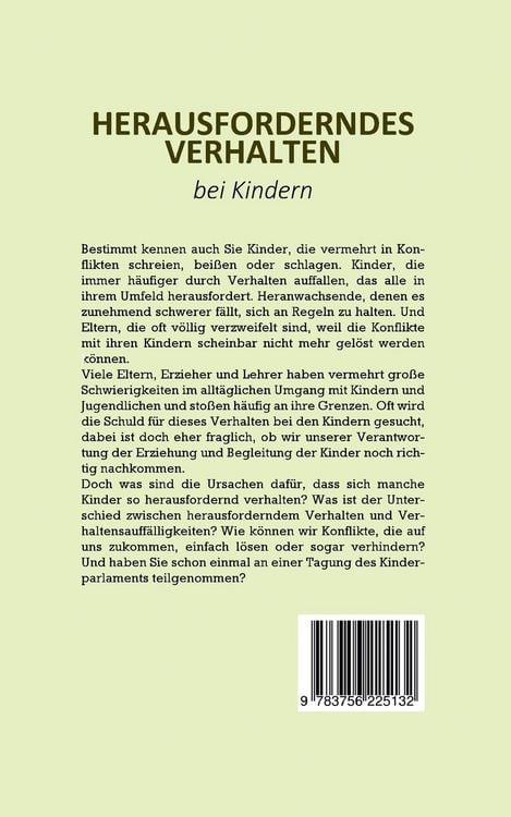 Produktbild: Herausforderndes Verhalten bei Kindern erkennen und sicher vermeiden