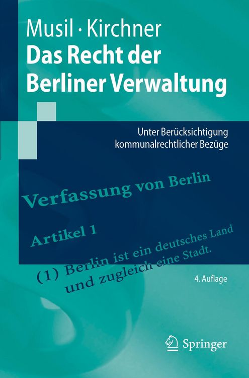 Produktbild: Das Recht der Berliner Verwaltung