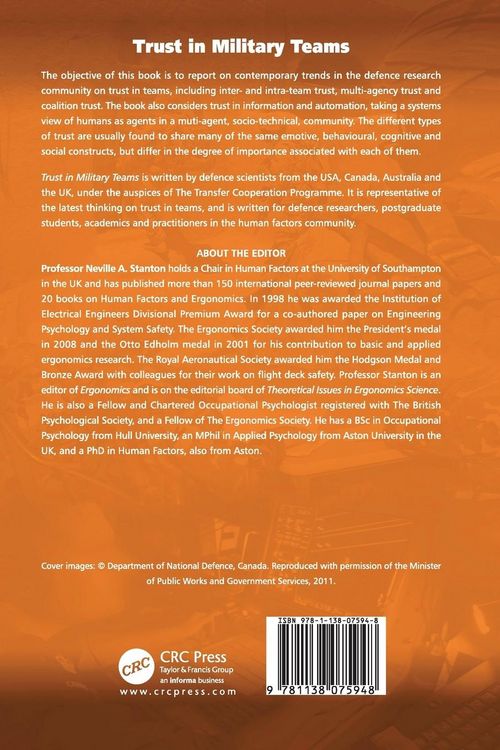 Produktbild: Trust in Military Teams