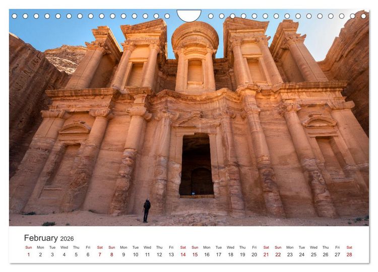 Produktbild: Jordan Sand, Stone and Salt (Wall Calendar 2026 DIN A4 landscape), CALVENDO 12 Month Wall Calendar