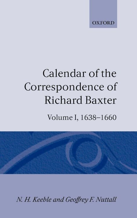 Produktbild: Calendar of the Correspondence of Richard Baxter