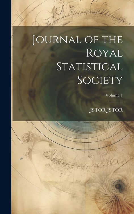 Produktbild: Journal of the Royal Statistical Society; Volume 1