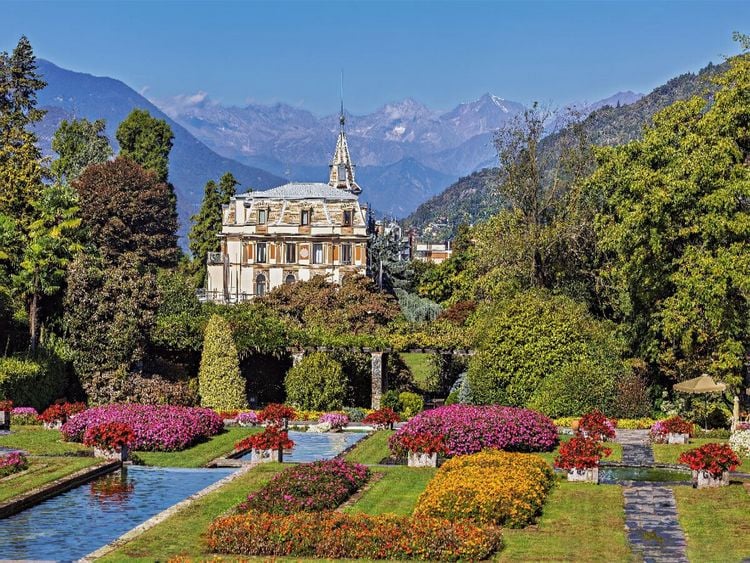 Produktbild: CALVENDO Puzzle Lago Maggiore | 1000 Teile Lege-Gr&ouml;&szlig;e 64x48cm Foto-Puzzle f&uuml;r gl&uuml;ckliche Stunden