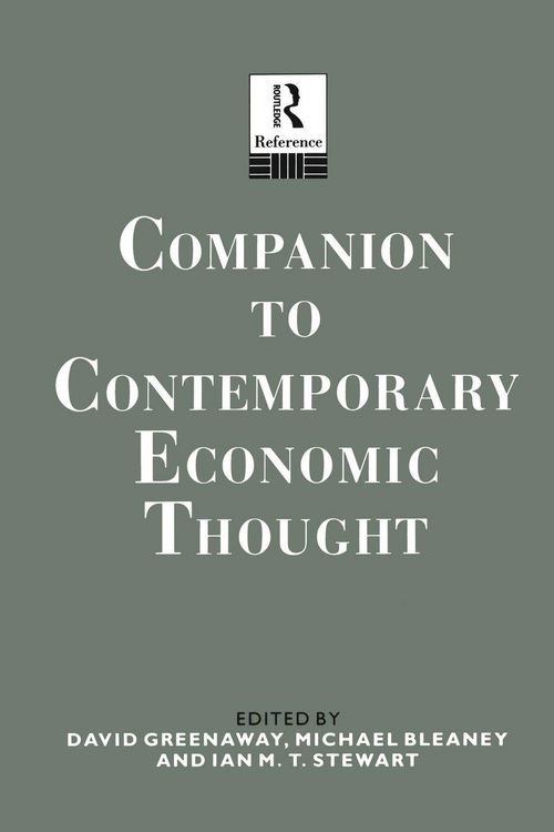 Produktbild: Companion to Contemporary Economic Thought