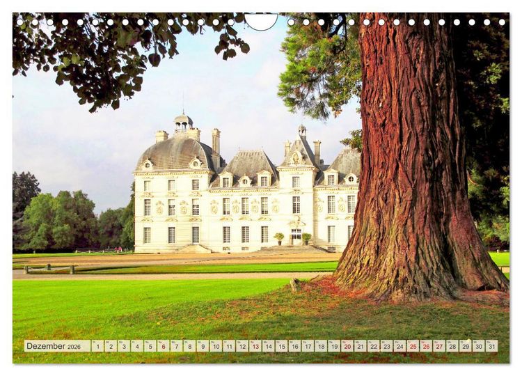 Produktbild: Romantisches Loiretal (Wandkalender 2026 DIN A4 quer), CALVENDO Monatskalender