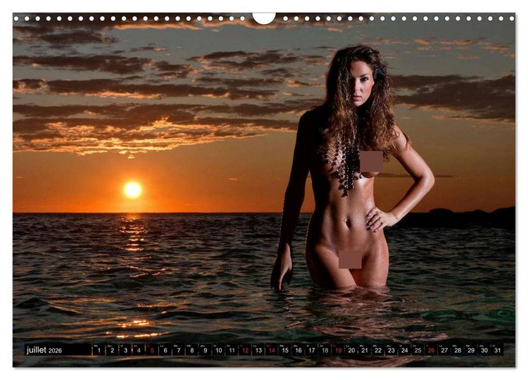 Produktbild: Saint-Tropez Les paysages et le nu (Calendrier mural 2026 DIN A3 vertical), CALVENDO calendrier mensuel