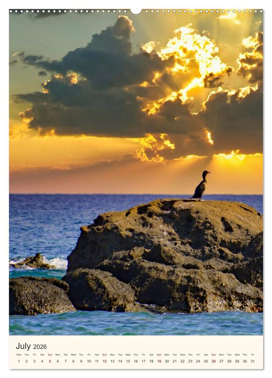 Produktbild: A feast for the eyes - Crete (High Quality Premium Wall Calendar 2026 DIN A2 portrait),CALVENDO 12 Month Wall Calendar