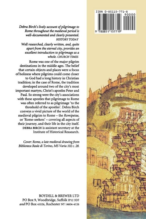 Produktbild: Pilgrimage to Rome in the Middle Ages