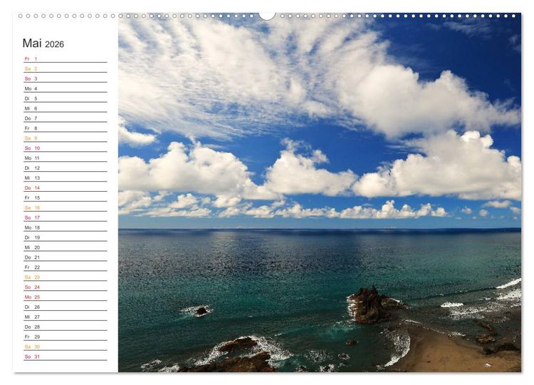Produktbild: Der Norden von Teneriffa (Wandkalender 2026 DIN A2 quer), CALVENDO Monatskalender