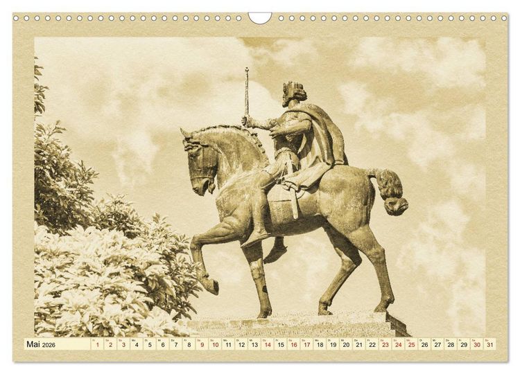 Produktbild: Zagreb &ndash; Ein Kalender im Zeitungsstil (Wandkalender 2026 DIN A3 quer), CALVENDO Monatskalender