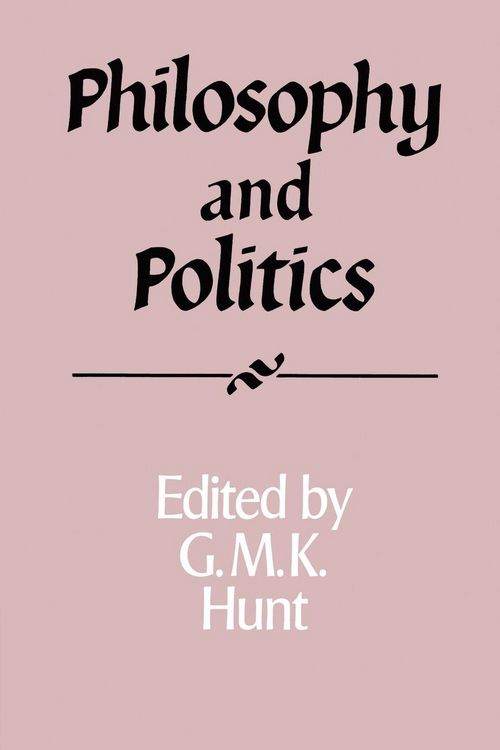 Produktbild: Philosophy and Politics