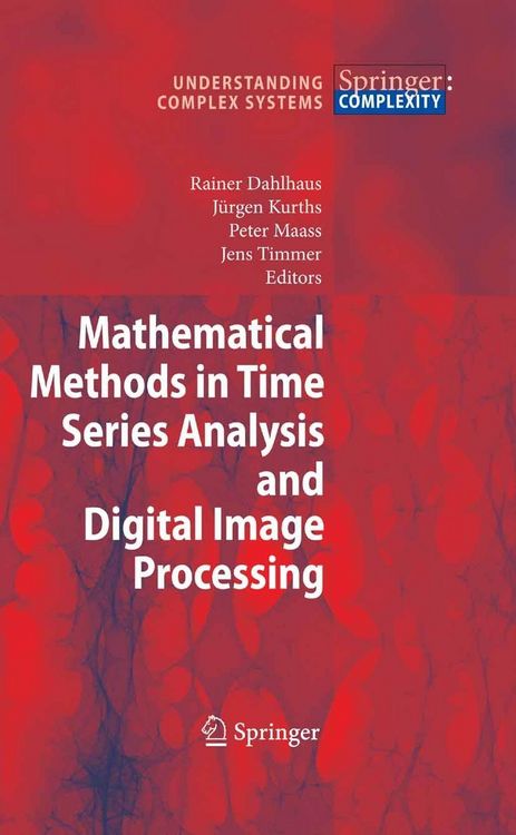 Produktbild: Mathematical Methods in Time Series Analysis and Digital Image Processing