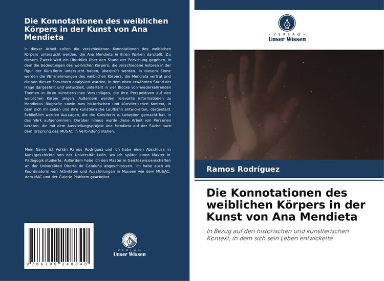 Produktbild: Die Konnotationen des weiblichen K&ouml;rpers in der Kunst von Ana Mendieta