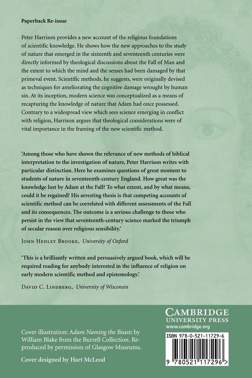 Produktbild: The Fall of Man and the Foundations of Science