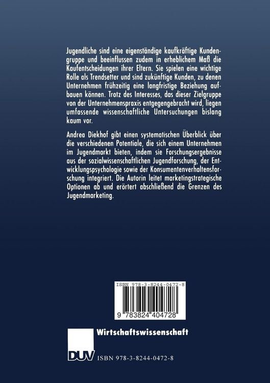 Produktbild: Jugendliche als Zielgruppe