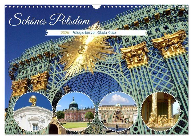 Produktbild: Sch&ouml;nes Potsdam (Wandkalender 2026 DIN A3 quer), CALVENDO Monatskalender