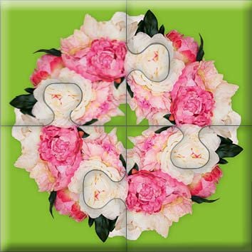 Produktbild: Das "Gelingt-immer"-Puzzle Wiesenblumen. Das Puzzle-Spiel f&uuml;r Senioren mit Demenz