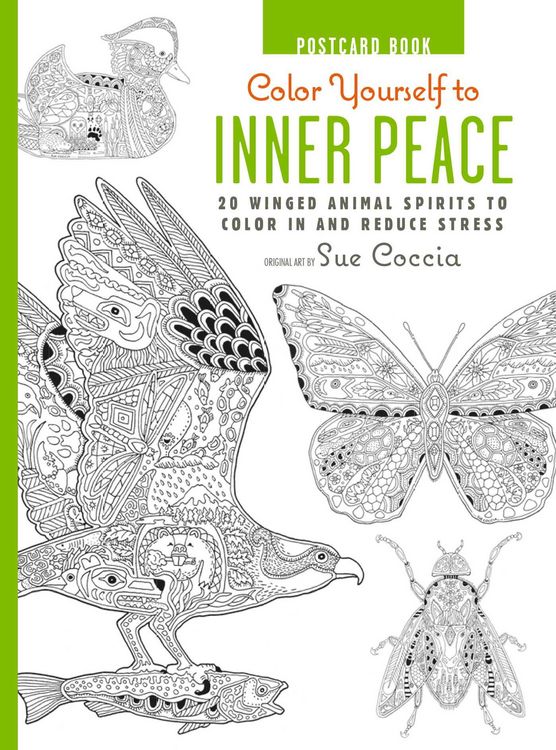 Produktbild: Color Yourself to Inner Peace Postcard Book