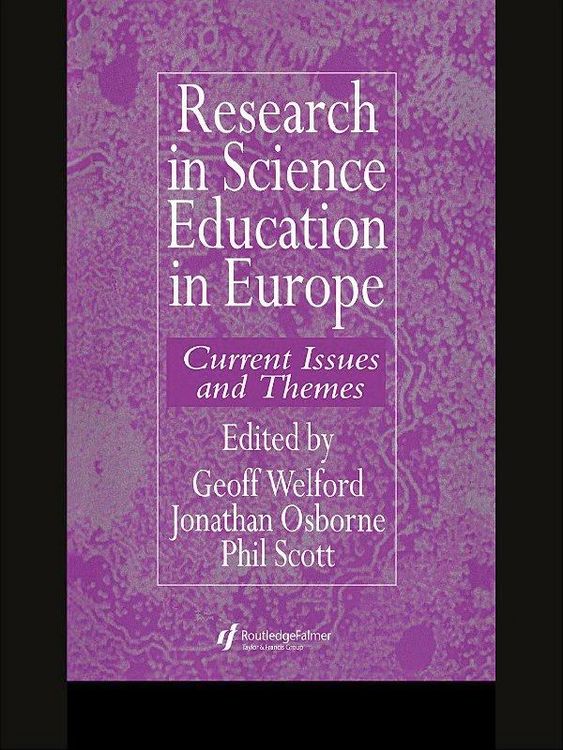 Produktbild: Research in science education in Europe