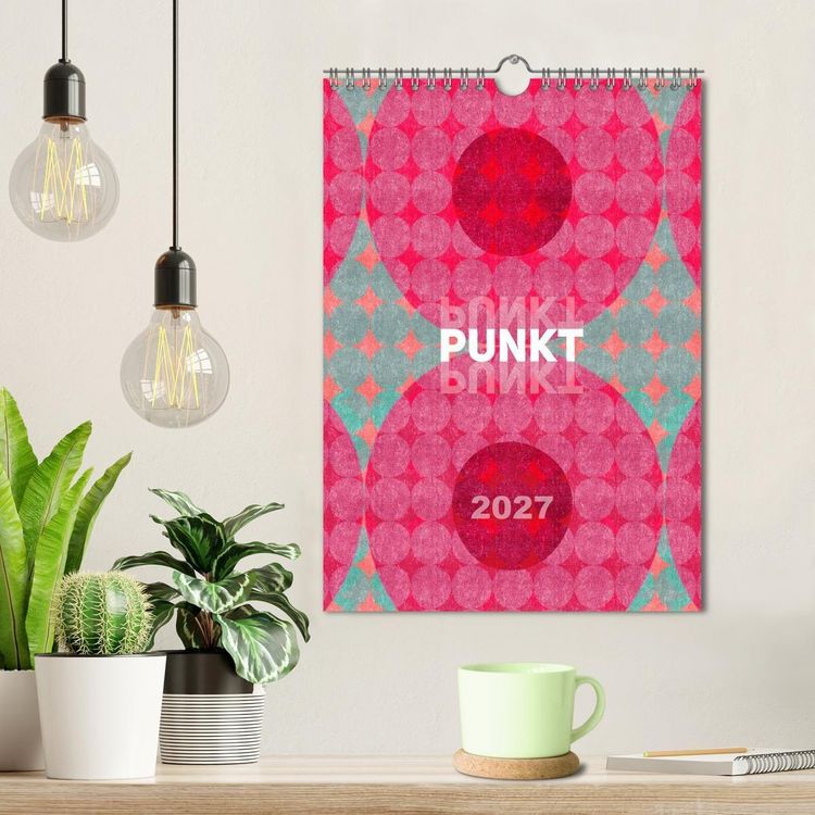 Produktbild: Punkt Punkt Punkt (Wandkalender 2027 DIN A4 hoch), CALVENDO Monatskalender