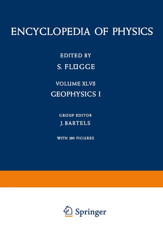 Produktbild: Geophysik I / Geophysics I