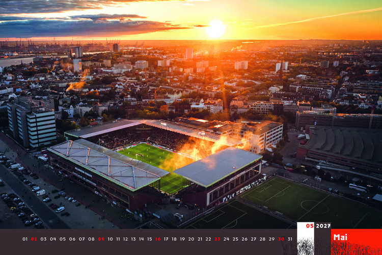 Produktbild: Der FC St. Pauli Kalender 2027