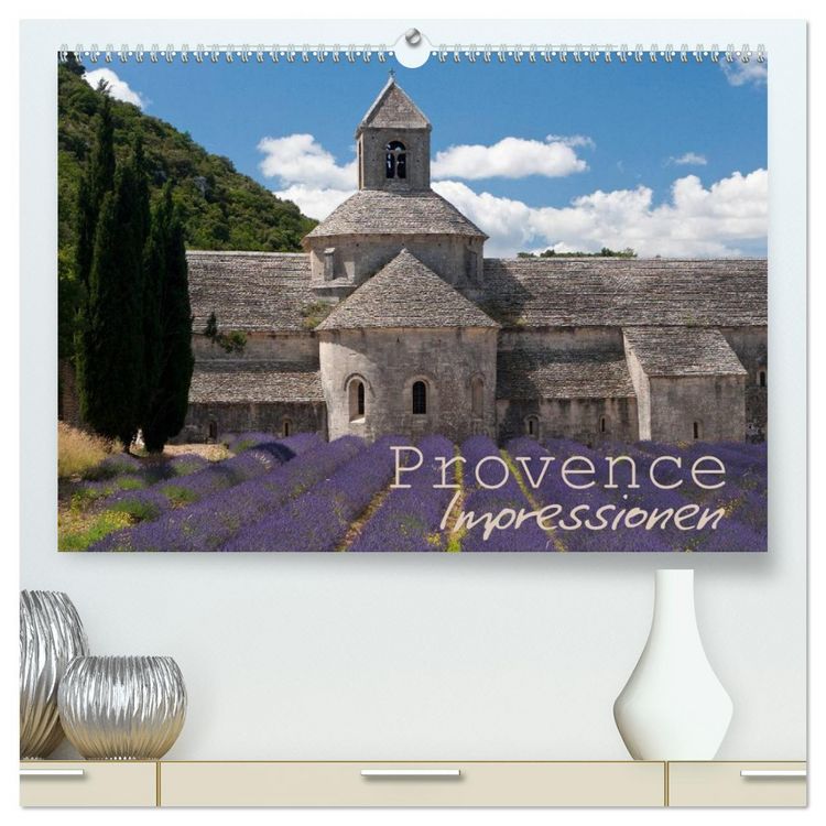 Produktbild: Provence Impressionen (hochwertiger Premium Wandkalender 2026 DIN A2 quer), Kunstdruck in Hochglanz