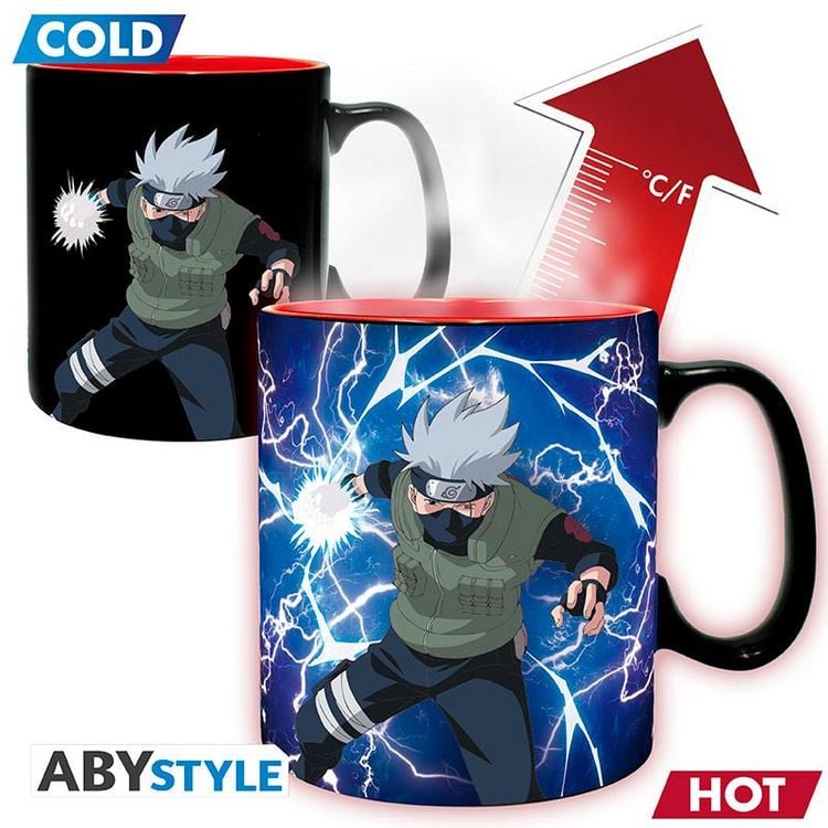Produktbild: NARUTO SHIPPUDEN Gift set Mug Heat Change + Coaster Akatsuki