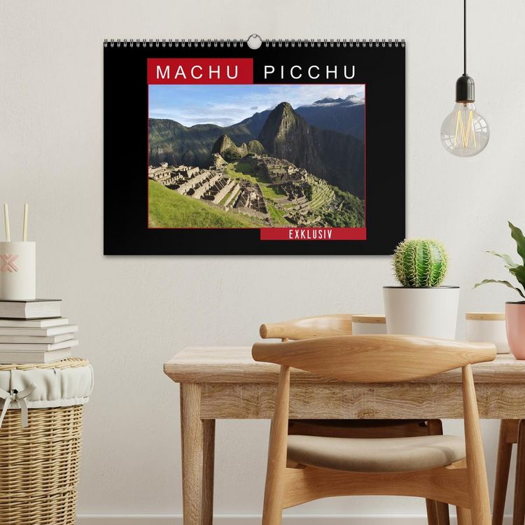 Produktbild: Machu Picchu - Exklusiv (Wandkalender 2026 DIN A3 quer), CALVENDO Monatskalender