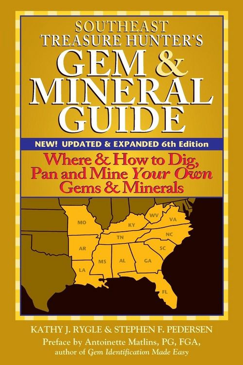 Produktbild: Southeast Treasure Hunter's Gem & Mineral Guide (6th Edition)