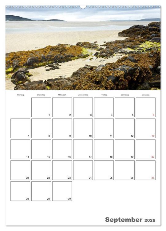 Produktbild: Schottland f&uuml;r Naturliebhaber (Wandkalender 2026 DIN A2 hoch), CALVENDO Monatskalender