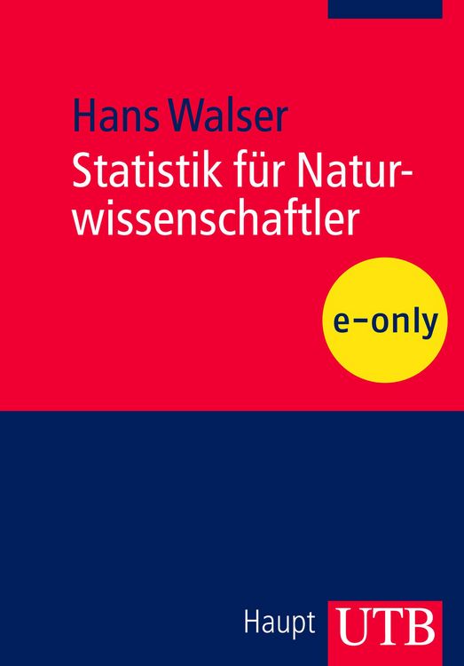 Produktbild: Statistik f&uuml;r Naturwissenschaftler