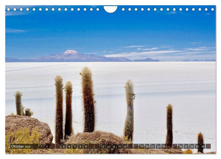 Produktbild: Peru Bolivien Chile (Wandkalender 2026 DIN A4 quer), CALVENDO Monatskalender
