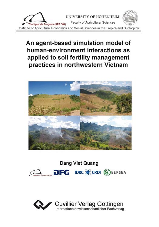 Produktbild: An agent-based simulation model of human-environment interactions as applied to soil fertility management practices in northwestern Vietnam