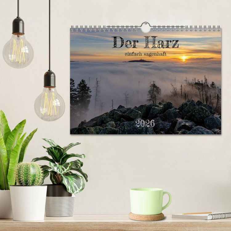 Produktbild: Der Harz - einfach sagenhaft (Wandkalender 2026 DIN A4 quer), CALVENDO Monatskalender