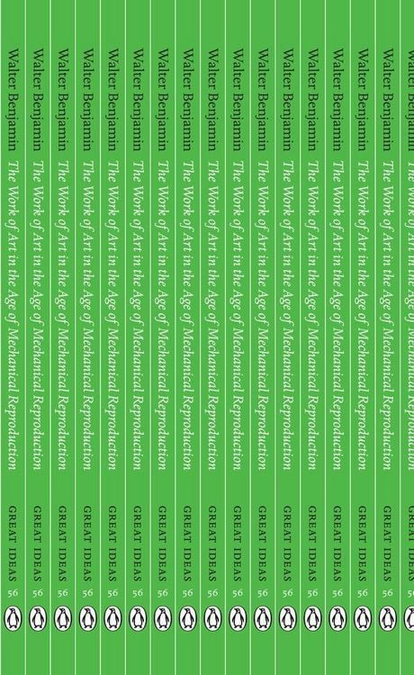 Produktbild: Great Ideas the Work of Art in the Age of Mechanical Reproduction