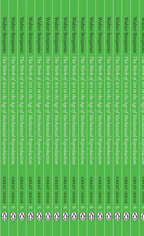 Produktbild: The Work of Art in the Age of Mechanical Reproduction