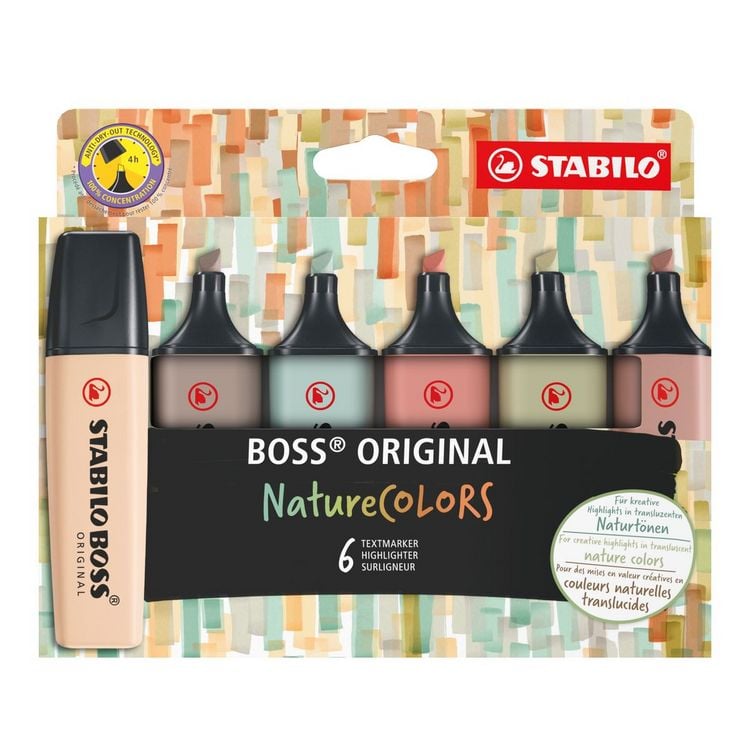 Produktbild: STABILO Textmarker BOSS ORIGINAL NatureCOL.