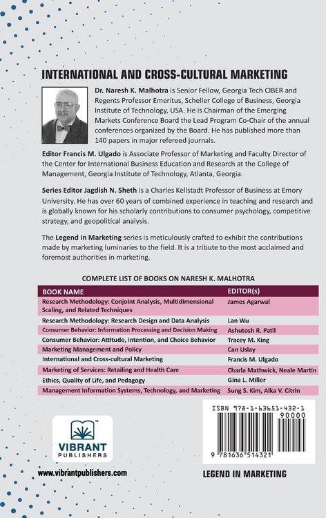 Produktbild: International and Cross-cultural Marketing